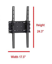 Load image into Gallery viewer, MP-PWB-64F LCD Low Profile TV Wall Mount Design for Vertical or Portrait Mounting of 37&quot; to 70&quot; HDTV | Menu Wall Board Mount | Anti-Theft and Lockable (Suport VESA 400x600)
