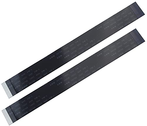 A1 FFCs - Flex Cable for Raspberry Pi Camera - Black 15cm / 5.9 inch (2 Pack)
