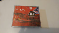 TDK 48X Data CDR 80/700MB min 3PK