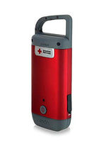 Load image into Gallery viewer, American Red Cross Clipray Crank-Powered, Clip-On Flashlight &amp; Smartphone Charger, Red
