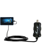 Load image into Gallery viewer, Gomadic Intelligent Compact Car / Auto DC Charger suitable for the D2 D2-927G / D2-912 - 2A / 10W power at half the size. Uses Gomadic TipExchange Technology
