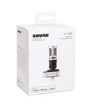 Load image into Gallery viewer, Shure MV88 iOS Digital Stereo Condenser Microphone
