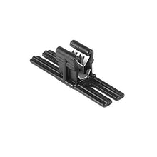 Load image into Gallery viewer, HellermannTyton 151-03404 Edge Clip and Tape Clip, EC14, Panel Thickness 0.04&quot; - 0.12&quot;, 1.6&quot; Long, PA66HIRHS, Black, 500/pkg
