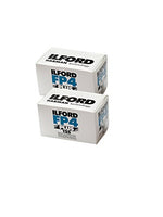 Two Pack of Ilford FP4 Plus 35mm Black & White Negative Film 36 Exp
