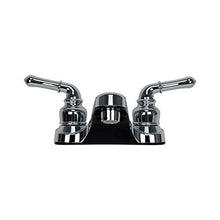 Load image into Gallery viewer, Ultra UF08042C Two-Handle Chrome Non-Metallic Series Lavatory Faucet
