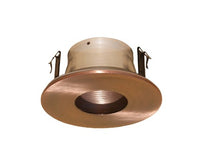 4 Inches Line Voltage Pinhole Baffle Trim for Recessed Light-(Copper)- Fit Halo / Juno