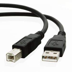 Master Cables Branded Printer USB Cable, USB Type B Lead, 1.5m USB 2.0 A Male to B Male Scanner Cord for Printers Like Canon, HP, Lexmark, Dell, Xerox, Samsung etc and Other USB B Devices.