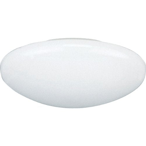 Progress Lighting P8028-60 Traditional Dome Shower Trim Collection in White Finish, 8-1/4-Inch Diameter