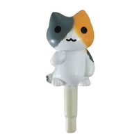 allydrew Anti-dust Cutie Cat Plug for Cellphone, Orange & Gray