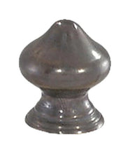 Load image into Gallery viewer, B&amp;P Lamp Brass Finial with Antique Finish, 1/4-27F
