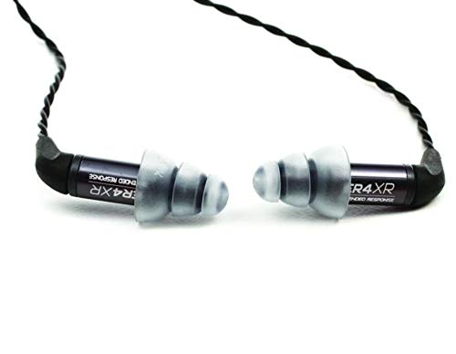 Etymotic Research ER4XR Extended Response Precision Matched In-Ear Earphones (Detachable Balanced Armature Drivers, Noise Isolating, High Fidelity, World Leader Response Accuracy)