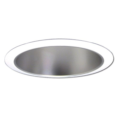 HALO Recessed 426H 6-Inch Trim with Haze Reflector Cone, White