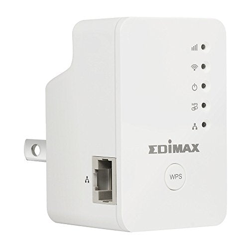 Edimax EW-7438RPn Mini New Version N300 Universal Wireless Range Extender/Wi-Fi Repeater/Wall Plug/Ethernet Port
