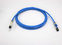 15 Ft. WeCable Blue Cat 8 S/FTP 2000 MHz Shielded 40Gbps Ethernet LSZH Cat 8 RJ45 Connectors