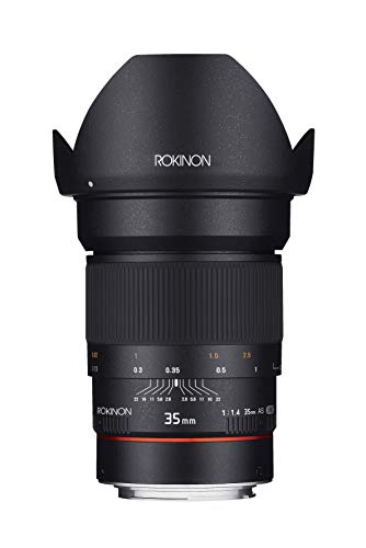 Rokinon 35mm F/1.4 AS UMC Wide Angle Lens for Pentax RK35M-P