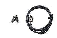 Steel Security Lock  CTA Looped Steel Security Cable Lock with Standard Kensington Lock and Key for Laptops (LT-SC)