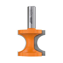 Load image into Gallery viewer, CMT 854.509.11 Bull Nose Bit, 1/2-Inch Shank, 1/2-Inch Radius, Carbide-Tipped
