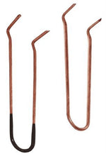 Load image into Gallery viewer, Sioux Chief 506-36CPK2 3/4&quot; IPS X 6&quot; Copper Plated Steel Wire Pipe Hook 5 Count
