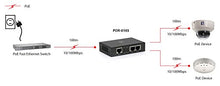 Load image into Gallery viewer, LevelOne 10160506 PoE Repeater, 2 PoE Outputs, POR-0103 (PoE Repeater, 2 PoE Outputs, 802.3at/af PoE, Network Repeater, 100 m, 10/100Base-T(X), IEEE 802.3,IEEE)
