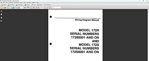 C 172 Wiring Diagram Electrical Manual 172r 172s