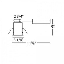 Load image into Gallery viewer, WAC Lighting HR-801 Recessed Low Voltage Remodel with Electronic Transformer
