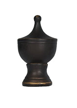 Load image into Gallery viewer, Urbanest Urn Lamp Finial, 1 3/4-inch Tall, Bronze with Gold Highlights
