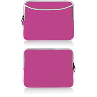 BoxWave Case for iPad (1st Gen 2010) (Case by BoxWave) - SoftSuit with Pocket, Soft Pouch Neoprene Cover Sleeve Zipper Pocket for iPad (1st Gen 2010), Apple iPad (1st Gen 2010) - Flamingo Pink