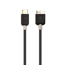 Load image into Gallery viewer, Cable Matters USB C to Micro USB 3.0 Cable (USB C to USB Micro B 3.0, Micro USB 3.0 to USB-C) in Black 3.3 Feet
