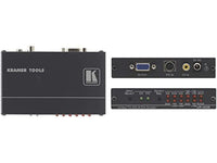 Kramer Video Scaler - Functions: Video Scaling - 1920 X 1200 - NTSC, Pal - VGA - Rack-Mountable