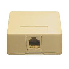 Load image into Gallery viewer, ICC ICC-IC625SB6IV / SURFACE MOUNT JACK- 6P6C- IVORY
