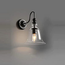 Load image into Gallery viewer, LightInTheBox Classic Industrial Wall Sconces Glass Shade Wall Light Fixture Vintage Gooseneck Vanity Light for Stair Mirror Bathroom Hallway
