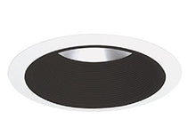 Load image into Gallery viewer, Juno Lighting Group 244B-WH Shallow Baffle Trim, 6 Inch, Black/White
