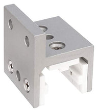 Load image into Gallery viewer, Linear Bearing: 15 Series, 2 13/16 in x 2 1/2 in x 2 3/4 in, Silver, Single Flanged, Std, Anodized - 1 Each
