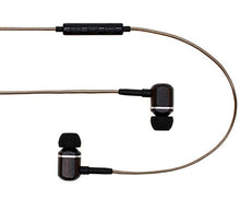 Load image into Gallery viewer, Symphonized MTRX 2.0 Premium Genuine Wood In-ear Noise-isolating Headphones, Earbuds, Earphones with Innovative Shield Technology Cable, Mic And Volume Control (GunMetal)
