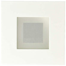 Load image into Gallery viewer, Juno Lighting 12SQ WWH 4&quot; Square Recessed Shower, Frosted Glass with White Trim
