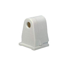 Load image into Gallery viewer, Morris 45233 Single Pin Fluorescent Lamp Holder Fixed, White
