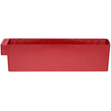 Load image into Gallery viewer, Akro-Mils 31148 17-5/8-Inch L by 3-3/4-Inch W by 4-5/8-Inch H AkroDrawer Plastic Storage Drawer, Red, Case of 6

