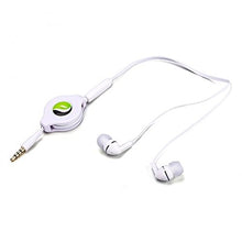 Load image into Gallery viewer, White Retractable Headset Dual Earbuds Earphones with Microphone for Microsoft Nokia Lumia 430 520 521 530 535 635 640 XL 710 735 810 820 822 830 925 928 1020 Icon 920 925 1520 1320
