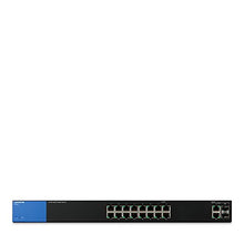 Load image into Gallery viewer, Linksys Business LGS318 16-Port Gigabit Smart Managed Switch with 2 Gigabit and 2 SFP Ports
