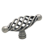Load image into Gallery viewer, Amerock Village Classics 2-3/4 in (70 mm) Length Weathered Nickel Cabinet Knob
