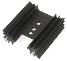 Load image into Gallery viewer, HEATSINK,TO-220,3 HOLES,2 PINS,1.38 INCH x0.50 INCH x1.50 INCH
