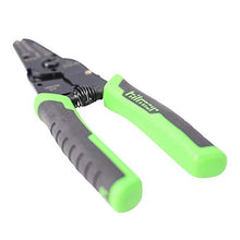 Load image into Gallery viewer, Hilmor 7&quot; Wire Stripper with Rubber Handle Grip, Black &amp; Green, WS7 1885426
