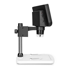 Load image into Gallery viewer, Mustcam 4.3-inch Multifunctional LCD Standalone Inspection Digital Microscope,800x magnifications, Video,Photo Capture, Micro-SD Card storage, Works on PC/Mac/Android Too, Measurement on PC
