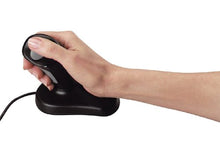 Load image into Gallery viewer, 3M Wired Ergonomic Optical Mouse, Patented Vertical Grip Design Keeps Your Hand and Wrist at a Neutral Angle for Comfort, USB/PS2 Plug and Play Compatibility, 6.5&#39; Cord, Small Size, Black (EM500GPS)
