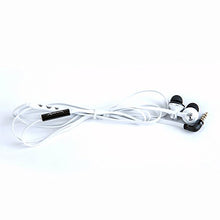 Load image into Gallery viewer, Alpatronix EX100 in-Ear Headphones with Mic/Control for Android Smartphones (White)
