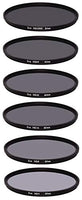 ICE 82mm 6 ND Filter Set Slim ND1000 ND64 ND32 ND16 ND8 ND4 Neutral Density 82 10, 6, 5, 4, 3, 2 Stop Optical Glass