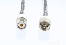 Load image into Gallery viewer, MPD Digital Genuine Times Microwave LMR-240-Ultraflex RF Antenna Extension Cable with UHF PL259 &amp; SO239 Connectors, 1FT
