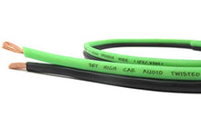Load image into Gallery viewer, 200&#39; feet True 16 Gauge AWG CCA Speaker Wire Green/Black Car Home Audio
