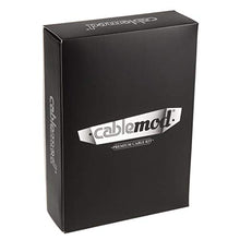 Load image into Gallery viewer, CableMod RT-Series Classic ModFlex Sleeved Cable Kit for ASUS and Seasonic (Black + Green)
