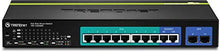 Load image into Gallery viewer, Tren Dnet 10 Port Gigabit Web Smart Po E+ Switch, Tpe 1020 Ws, 8 X Po E+ Gigabit Ports, 2 X Gigabit Ethe

